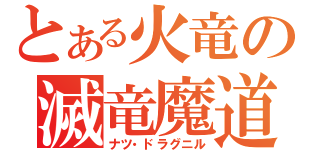 とある火竜の滅竜魔道士（ナツ・ドラグニル）