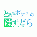 とあるポケットのぱずどら（検訓師）