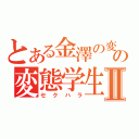 とある金澤の変態学生の変態学生Ⅱ（セクハラ）