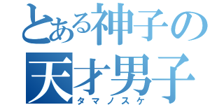 とある神子の天才男子（タマノスケ）