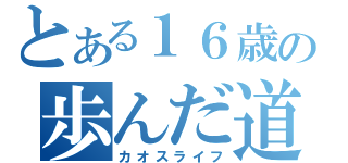 とある１６歳の歩んだ道（カオスライフ）