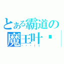 とある霸道の魔王叶卡（纯爷们！！）