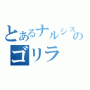 とあるナルシストのゴリラ（）