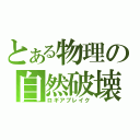 とある物理の自然破壊（ロギアブレイク）