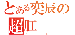 とある奕辰の超肛門砲（小心）