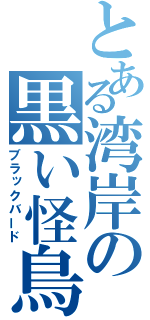 とある湾岸の黒い怪鳥（ブラックバード）