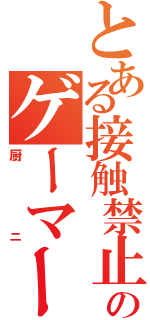 とある接触禁止のゲーマー（厨ニ）