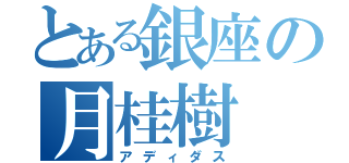 とある銀座の月桂樹（アディダス）