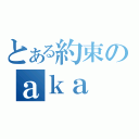 とある約束のａｋａ（）