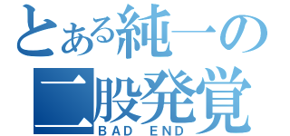 とある純一の二股発覚（ＢＡＤ ＥＮＤ）