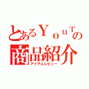 とあるＹｏｕＴｕｂｅｒの商品紹介（アイテムレビュー）