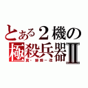 とある２機の極殺兵器Ⅱ（真・緋蜂－改）