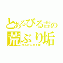 とあるびる吉の荒ぶり垢（びるけんガチ勢）