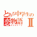 とある中学生の恋物語Ⅱ（ラブストーリ）