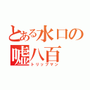 とある水口の嘘八百（トリップマン）