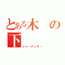 とある木の下（ツリーアンダー）