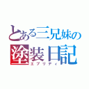 とある三兄妹の塗装日記（エブリディ）