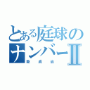 とある庭球のナンバー３Ⅱ（乾貞治）