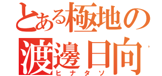 とある極地の渡邊日向（ヒナタソ）