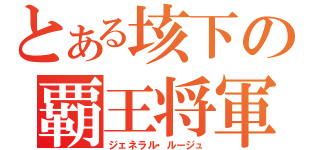 とある垓下の覇王将軍（ジェネラル・ルージュ）