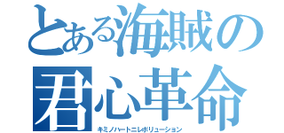 とある海賊の君心革命（キミノハートニレボリューション）