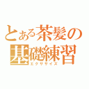 とある茶髪の基礎練習（エクササイズ）