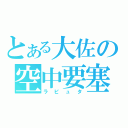 とある大佐の空中要塞（ラピュタ）