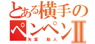 とある横手のペンペンⅡ（矢冨 魁人）