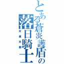 とある蒼炎護盾の落日騎士（炎星天照）