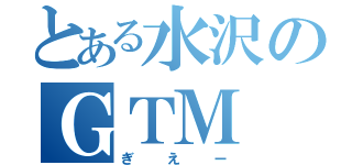 とある水沢のＧＴＭ（ぎえー）