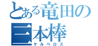 とある竜田の三本棒（ケルベロス）