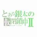 とある銀太の仮閉鎖中Ⅱ（Ｅｘａｍ ｓｔｕｄｙ）