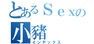 とあるＳｅｘの小豬（インデックス）