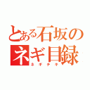 とある石坂のネギ目録（ネギチキ）