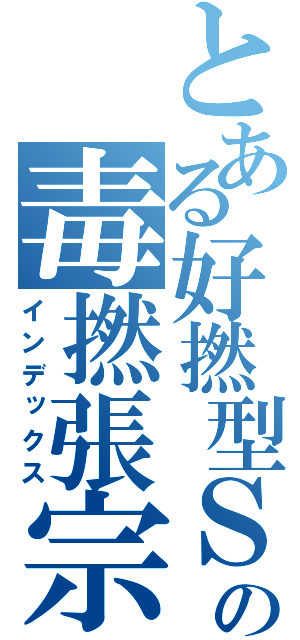 とある好撚型ＳＨＹの毒撚張宗雲（インデックス）