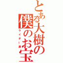 とある大樹の僕のお宝（ライダー達）