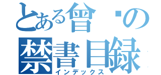 とある曾婷の禁書目録（インデックス）