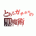 とあるガチホモの黒魔術（サバト）