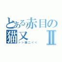 とある赤目の猫又Ⅱ（＞＞厨二＜＜）