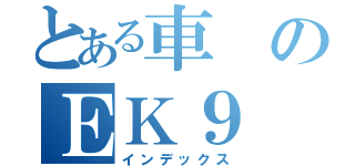 とある車のＥＫ９（インデックス）