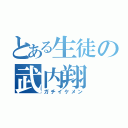 とある生徒の武内翔（ガチイケメン）