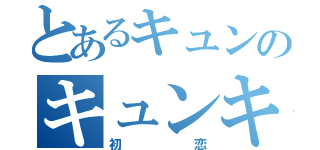 とあるキュンのキュンキュンキュン（初恋）