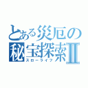 とある災厄の秘宝探索Ⅱ（スローライフ）