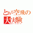 とある空飛の大実験（オーケストラ）