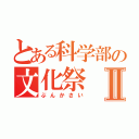 とある科学部の文化祭Ⅱ（ぶんかさい）