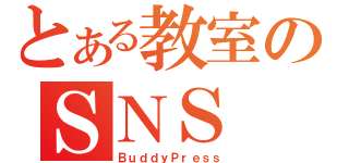 とある教室のＳＮＳ（ＢｕｄｄｙＰｒｅｓｓ）