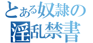 とある奴隷の淫乱禁書目録（）