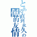 とある直到永久の佩的友情（仪）