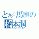 とある馬鹿の橋本潤（クソハゲバーカア）