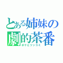 とある姉妹の劇的茶番（ボケとツッコミ）